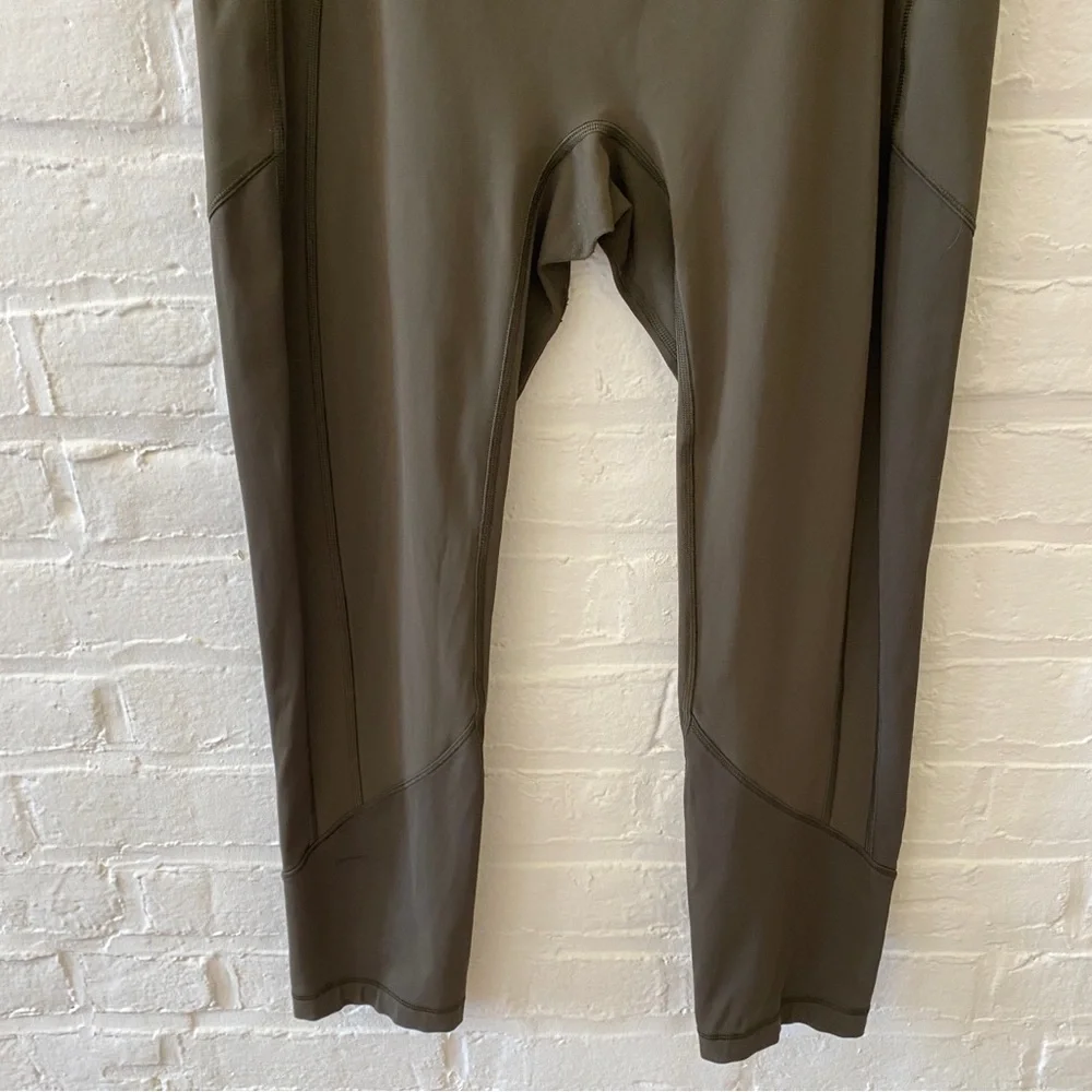 Lululemon || All The Right Places Crop 23” Sage Green 10‎